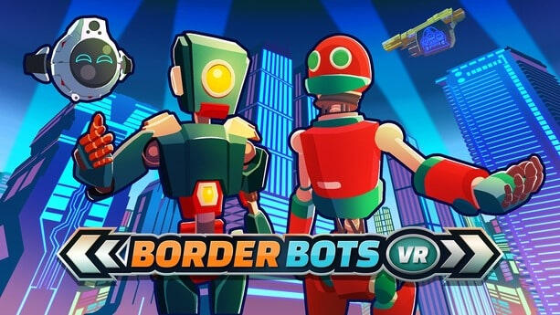 Covert art for the Border Bots VR game